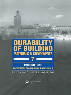 cover image of Durability of Building Materials & Components 7 Volume1